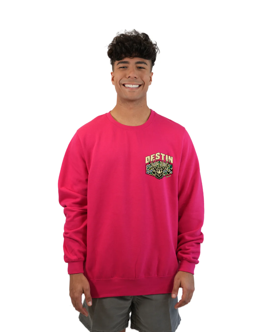 Destin Deer Crewneck – Camouflage Edition - Image 11