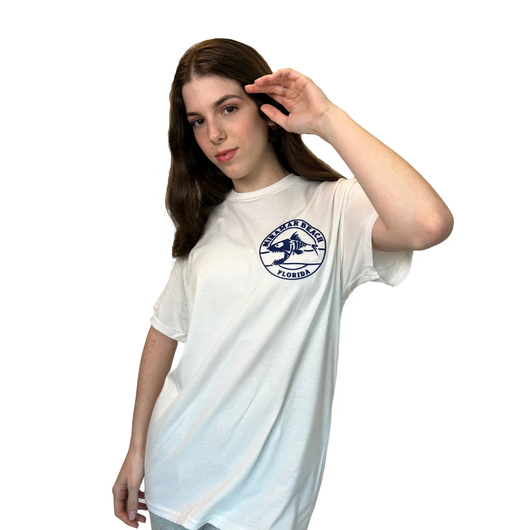 Miramar Fl, Piranhas Design T-Shirt - Image 5