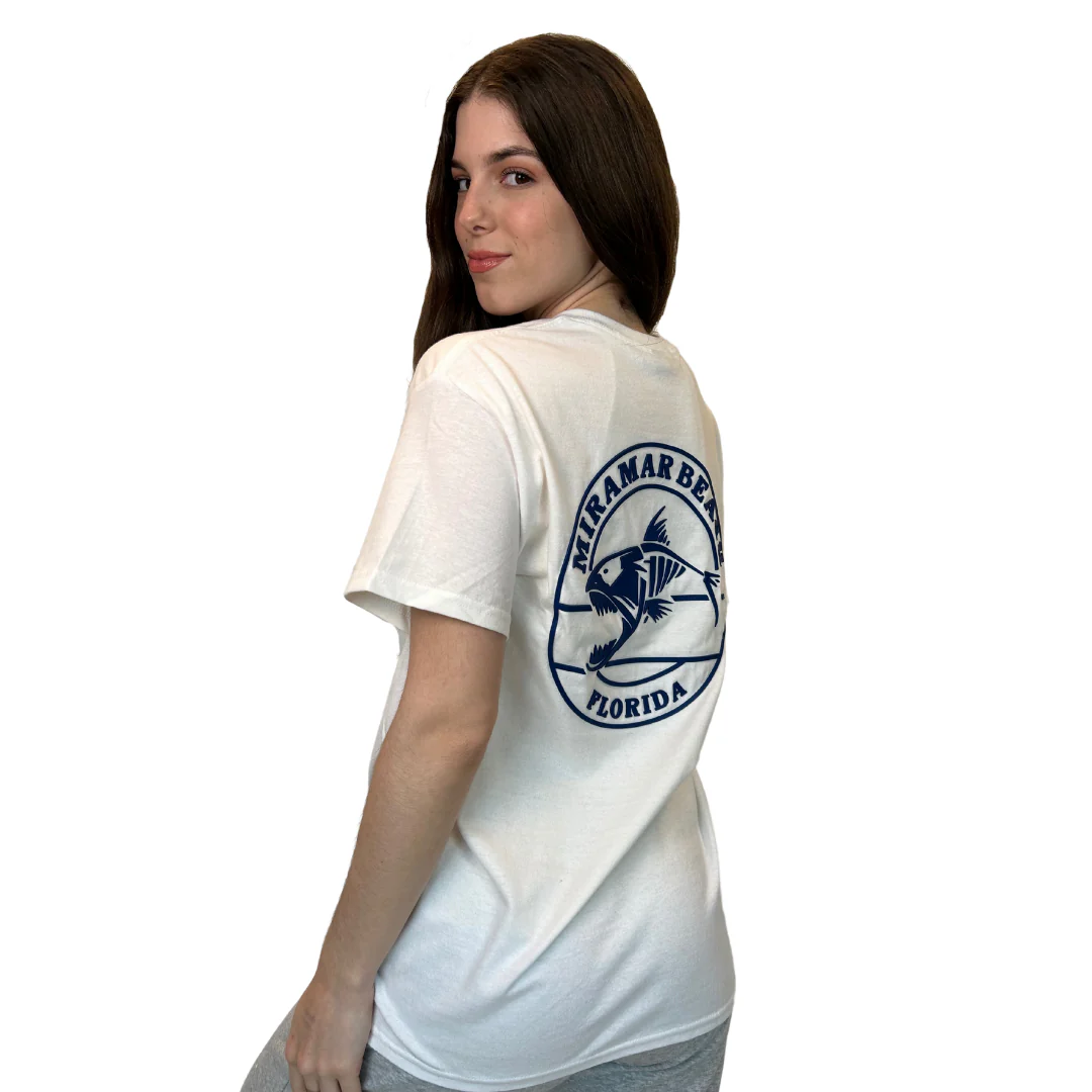 Miramar Fl, Piranhas Design T-Shirt - Image 6