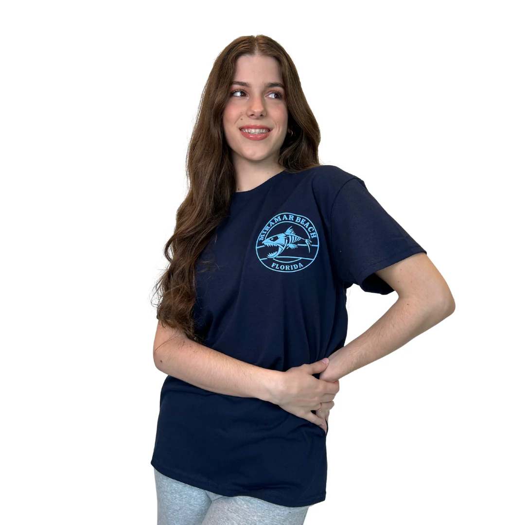 Miramar Fl, Piranhas Design T-Shirt - Image 7