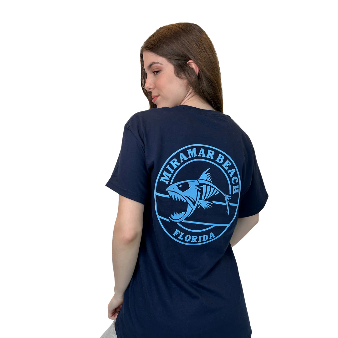 Miramar Fl, Piranhas Design T-Shirt - Image 8